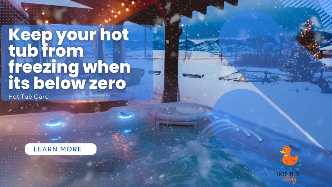 Keep your hot tub from freezing this winter |